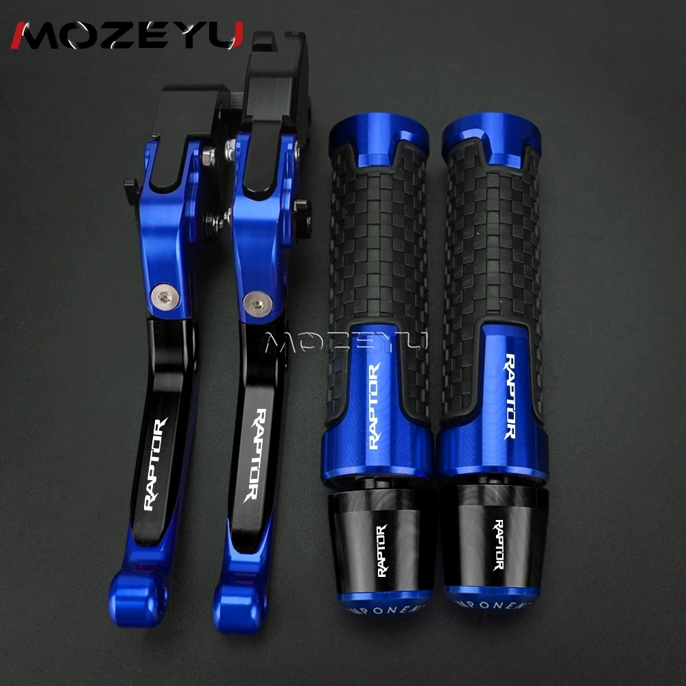 Handgrips For Yamaha Raptor 700 700R 2006-2025 YFM250R YFM 125 250 350 660 700 YFM125R Brake Clutch Levers Handlebar Grips End
