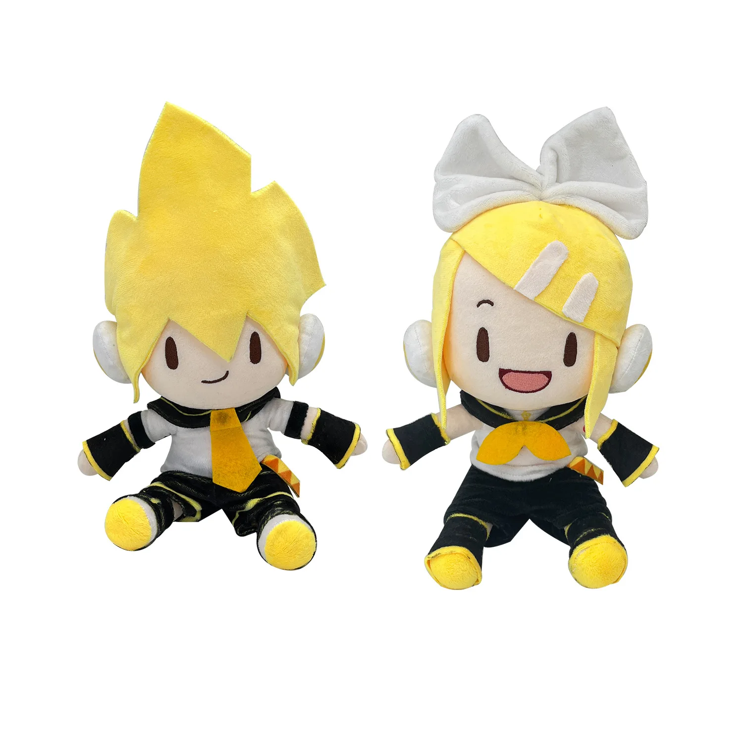 28cm Anime Hatsune Miku Kagamine Rin/len Cartoon Toy Kawaii Figure Doll Children Boys Girls Surprise Xmas Birthday Gift