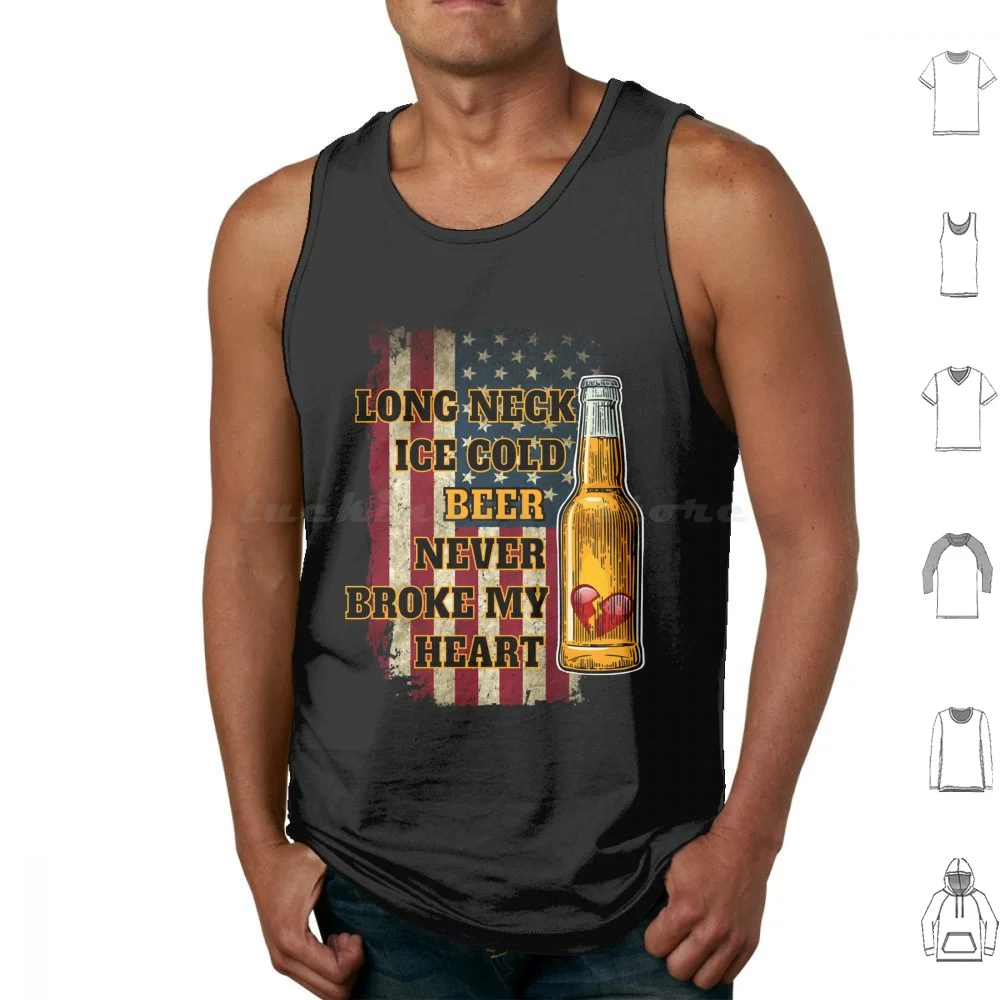Cold Beer Never Tank Tops Vest Sleeveless Combs Luke Combs Beer Luke Combs Concert Luke Combs Tour Luke Combs Tickets