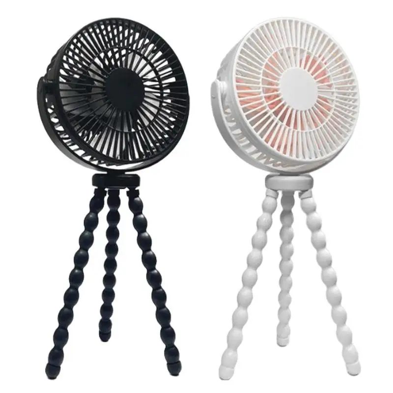 

Baby Stroller Fan 360 Rotate Cart Stroller Fan 5 Speeds Battery Operated Rechargeable Handheld Electric Fan Baby Accessories