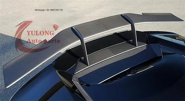 

Good Quality N Style Carbon Fiber Rear Spoiler Trunk Spoiler forLamborghini Huracan LP580 LP610 EVO