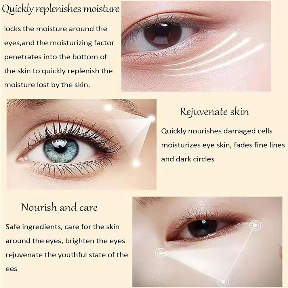 30 مللي كريم عين ثبات دائم ترطيب مغذي عيون رفع وثبات إزالة أكياس العين جوهر تمييع الخطوط الدقيقة #4