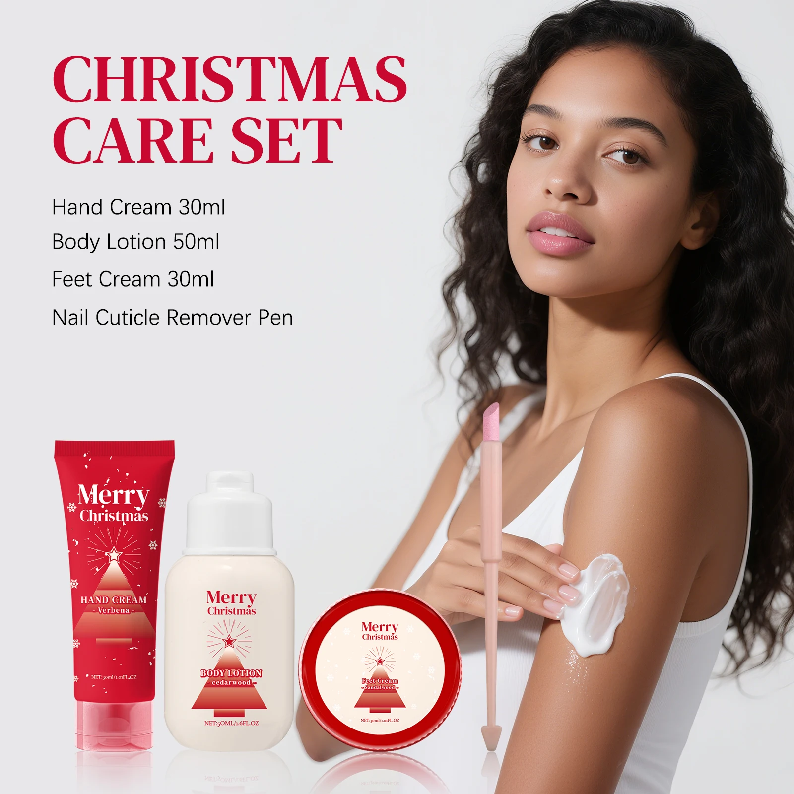 

Magic Christmas Care Set Hydrating Protection Nourishes Dry Skin Revitalizes Radiance Long-Lasting Fragrance Body Care Set