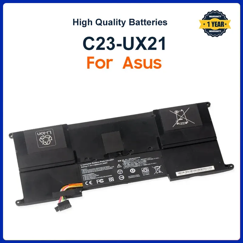 bateria do portatil ultrabook series c23 ux21 c23 ux21 zenbook ux21 ux21 ux21a ux21e 74v 4800mah 01