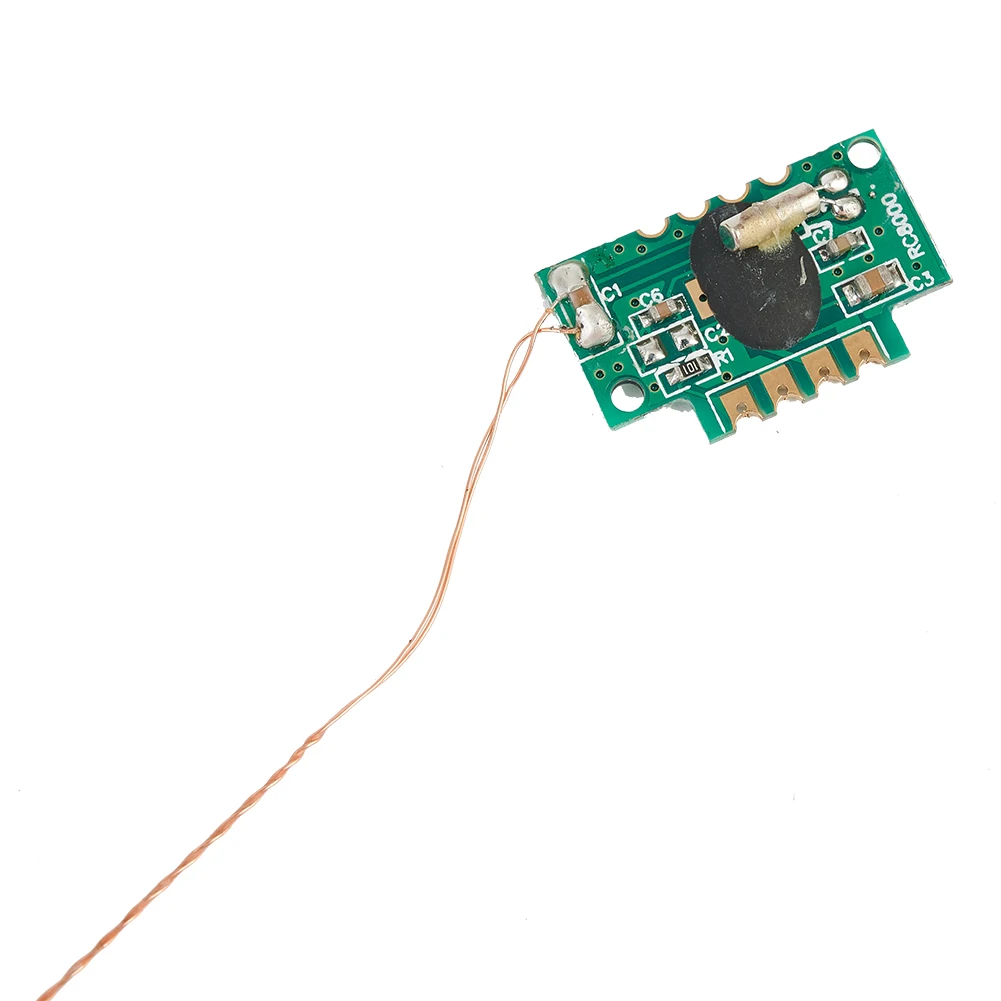 77 5 kHz Single Frequency Radio Time Module with DCF77 Receiver and Antenna for Signal Amplification and Time Data Processing