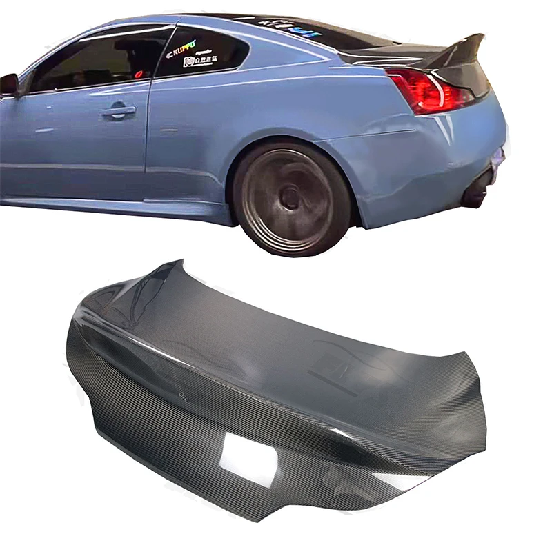 

High Quality Carbon Fiber Rear Trunk For Infiniti COUPE G37 Perfect Fitment