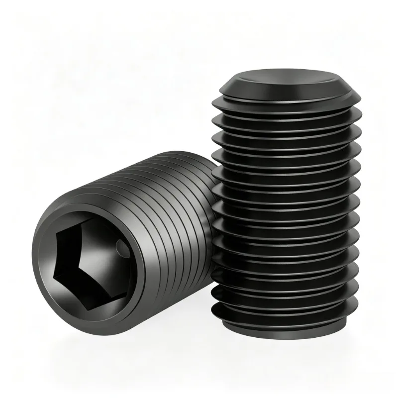 1-50pcs Grade 12.9 Alloy Steel Hex Socket Set Screws M1.6M2M2.5M3M4M5M6M8M10M12M14M16M18M20MM24, Cup Point Grub Screws Bolt
