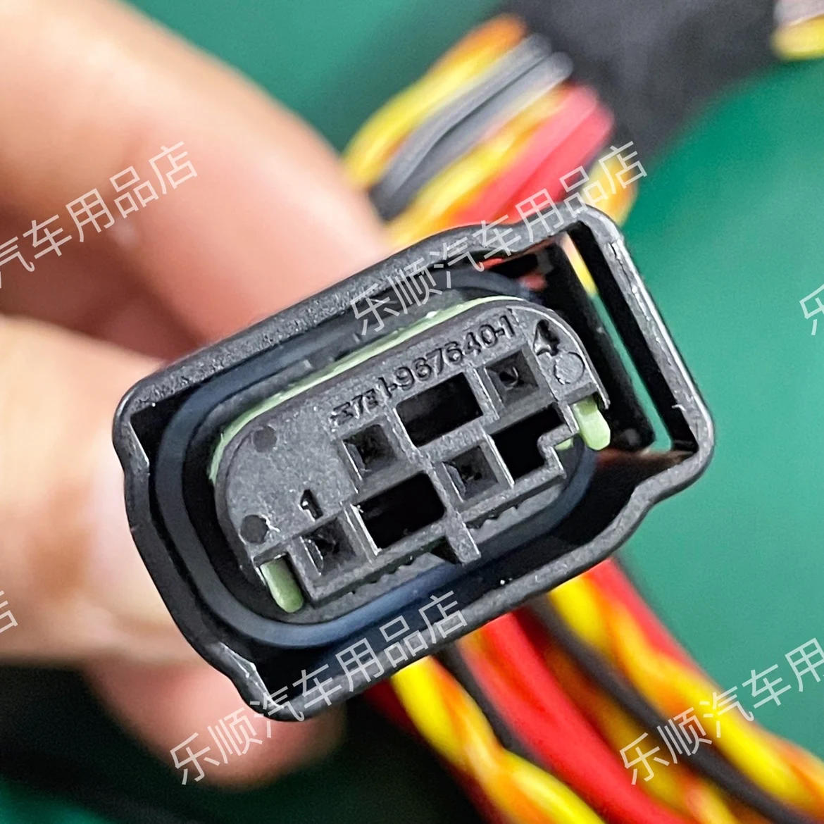 B MW tire pressure module harness adapter wire, B MW tire pressure module plug 968399-1 connector