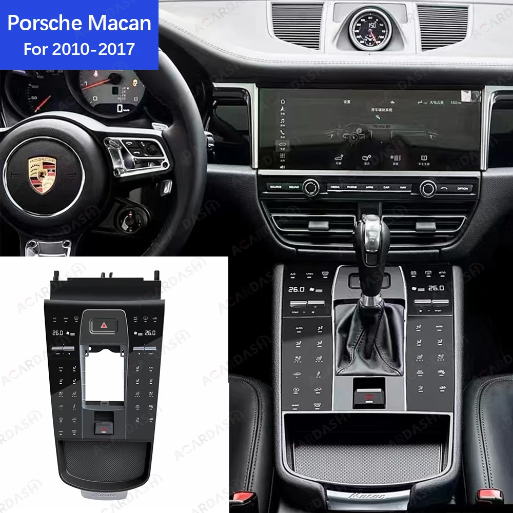 ACARDASH 2024 Nuovo Design Aggiornamento Sella Interna Pannello di Controllo Digitale 2024 Multimediale per Porsche Cayenne Macan Panamera