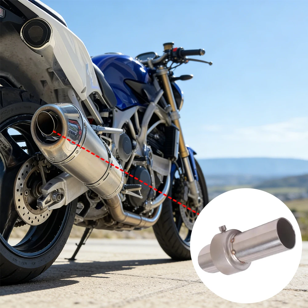 

For motorcycles with modified exhaust pipe diameter approx 56 mm Motorcycle Exhaust DB Killer Insert Stainless Steel