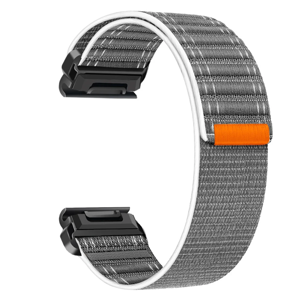 22 مللي متر 26 مللي متر الفرقة ل Garmin Fenix 8 7 Pro 7S 6X 6 5X 5Plus Venu 3 4 غريزة 3 47 43 النايلون سوار ساعة كوريا Forerunner حزام #2