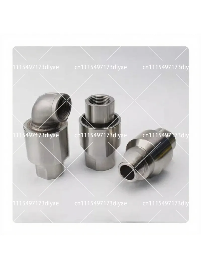 360 Degree Hydraulic Rotary Joint Stainless Steel High Pressure Universal Carbon Thread Flange Connection