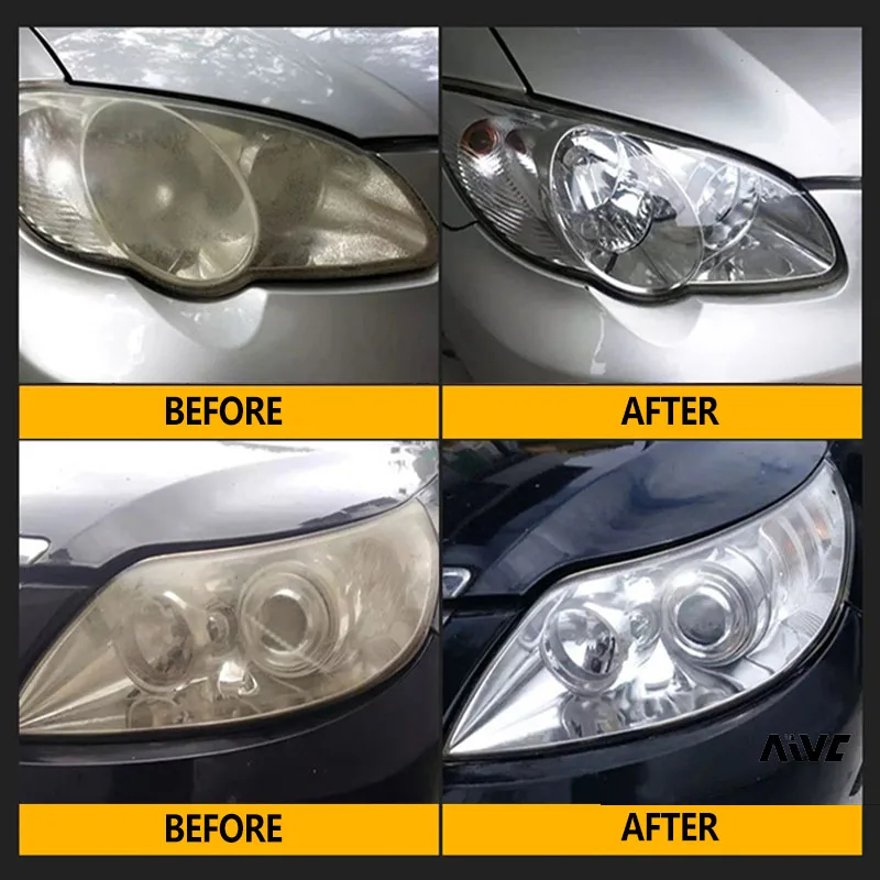 Headlight Restoration Kit Headlight Polish Car Light Repair Cleaner Kit Auto Renovation Liquid Repair  Maintenance