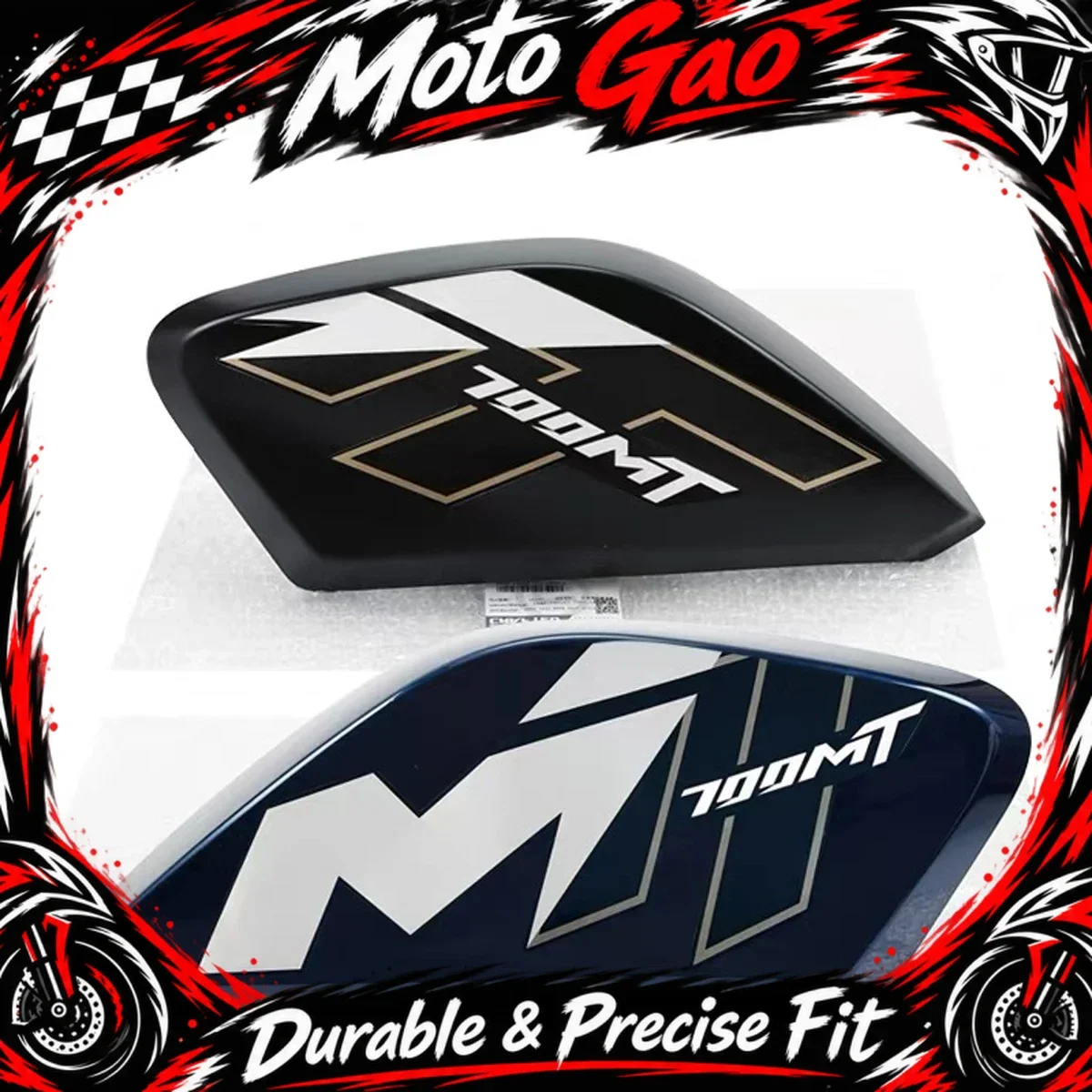 Motorcycle fuel tank left right front guard plate CF700-9 guard plate sticker decorative sticker Fit For CFMOTO 700MT MT700