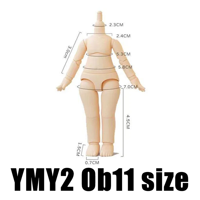 Ob11 1/12 Chobits Chi Series BJD Ruchome Stawy Figurki Anime Śliczne Winylowe Lalki Mystery Box GSC Lalki do Przebierania Model Zabawki Prezenty