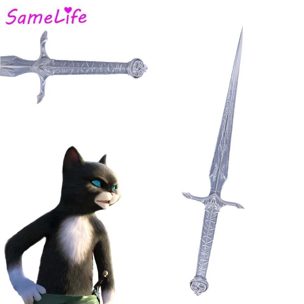 Acessórios de Fantasia de Halloween do Gato Puss in Boots, Espadas de Gato de 28,5CM, Fantasia para Festas