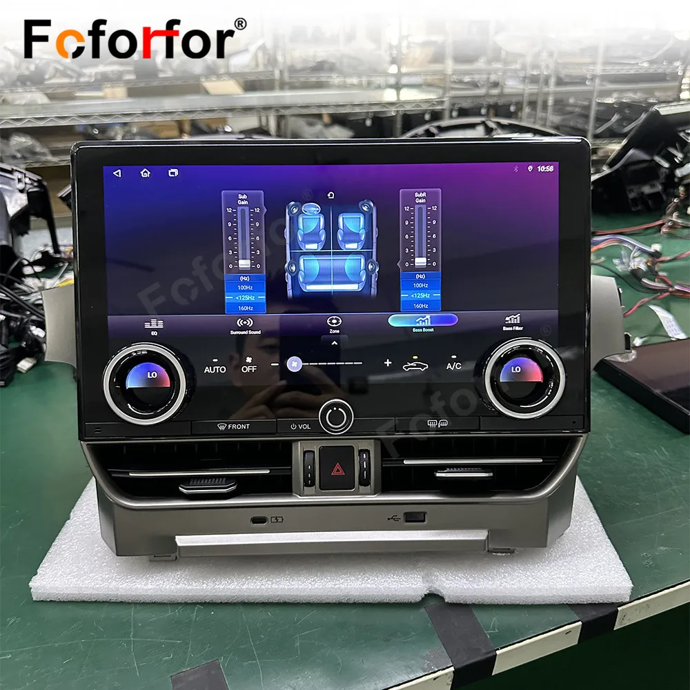 Car Multimedia Player 13.1 Inch Carplay Android 13 GPS Navigation Stereo QLED Screen Car Radio For Lexus GX GX460 2009-2022