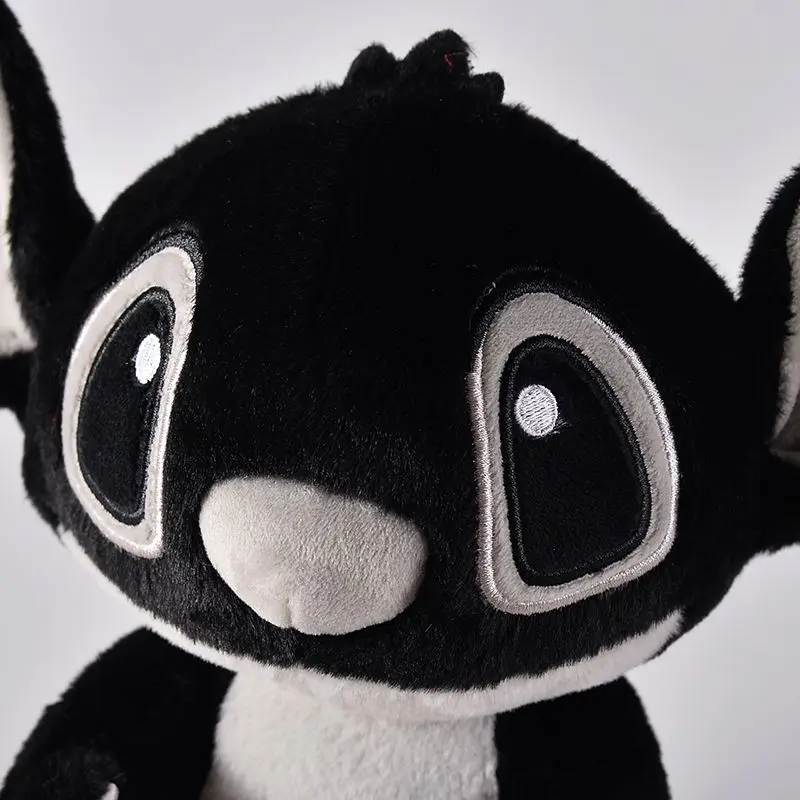 ديزني الأسود غرزة محشوة غرزة ألعاب من نسيج مخملي لطيف غرزة عيد الميلاد محبوب وسادة لينة غرزة بلوشي هدية عيد الميلاد فتاة