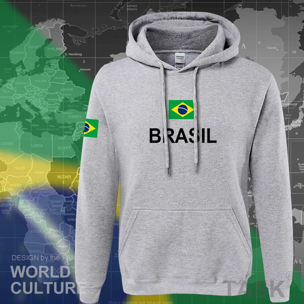 

Brazil hoodie men sweatshirt sweat new streetwear 2021 tops jerseys clothing tracksuit nation Brazilian flag Brasil fleece BR