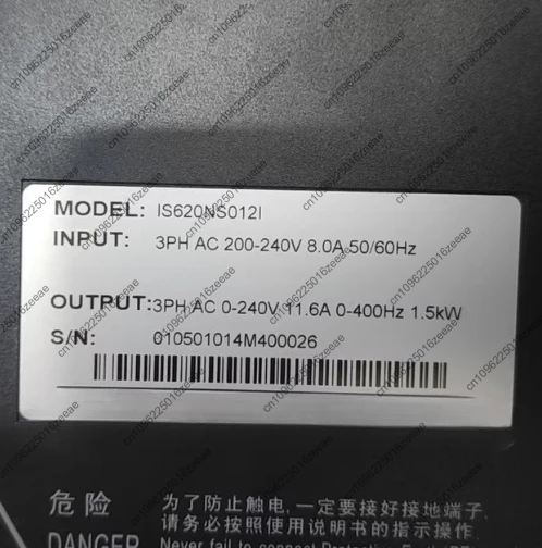 Servo Drive IS620NS012I 220V 1,5KW Teste OK