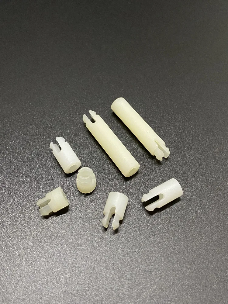 3mm Inner Diameter Nylon66 Cylindrical Support Post PC Board Spacer Screw Insulation Tube Plastic Washer