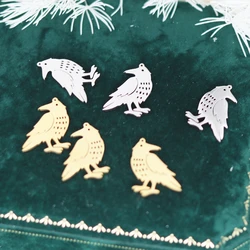 3pcs Flying Bird Charms for Jewelry Making Findings diy Accessories Stainless Steel Pendant Fit Earrings Bracelets Craft Supplie