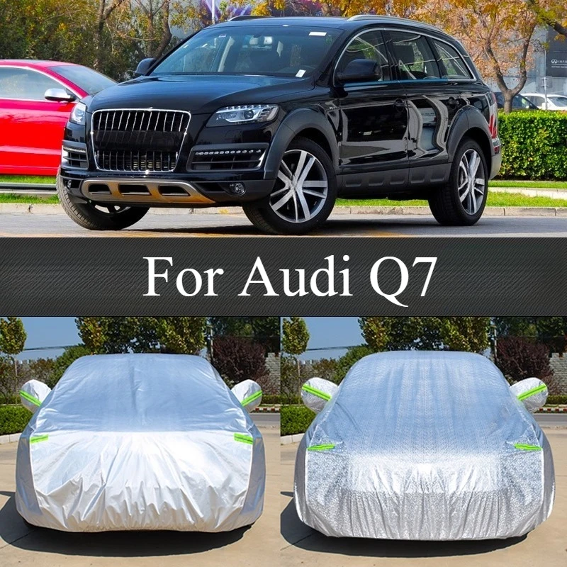 

Для Audi Q7 специальный автомобильный чехол солнцезащитный 7-местный внедорожник непромокаемый теплоизоляционный пылезащитный солнцезащитный козырек аксессуары для интерьера