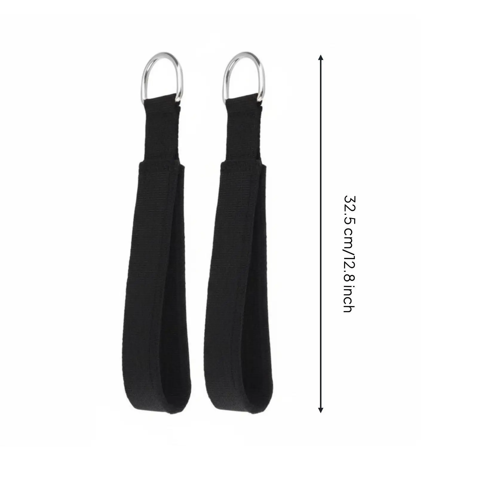 Picture 6: Pilates Overhead Handle Non-Slip Grip Pilates Strap Construction Reformer Foot Straps for Home Gym, Physical Facility