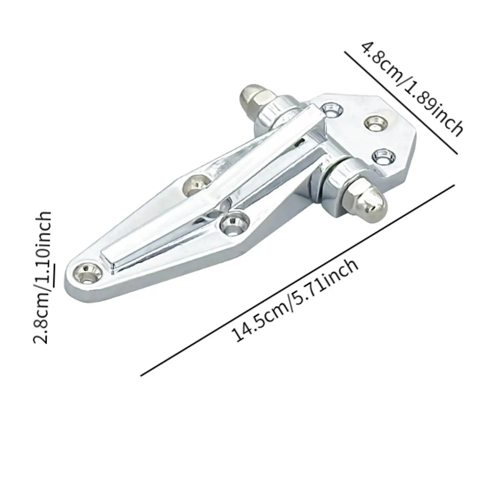 Bisagra de puerta de refrigerador para gabinete de chasis de almacén, utensilios de cocina comerciales