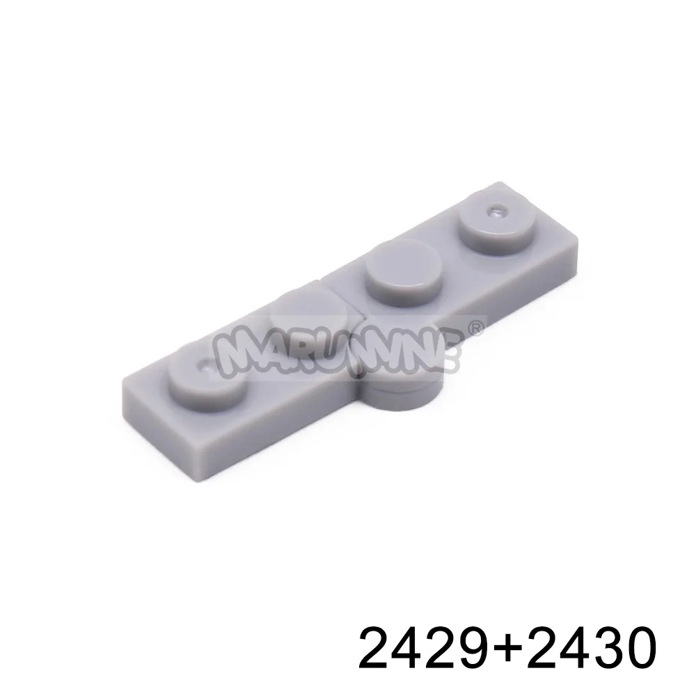 MARUMINE MOC Blocks Changeover Catch 60 Stück drehbare Bausteine, Scharnierplatte, kompatibel mit 2429 44301 60478 63868 48336
