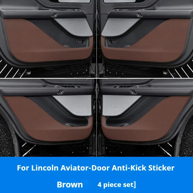 For Lincoln Aviator Seat Anti-Kick mat Rear Protection Automotive Interior Modification Car Interior Modification Accessories