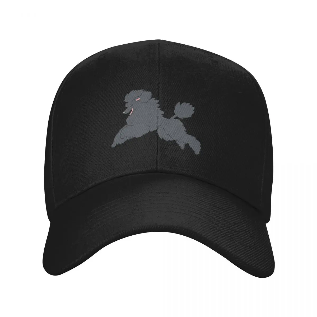 Poodle (Black) Baseball Cap Sun Cap Golf Wear Uv Protection Solar Hat Women's Beach Visor Men's