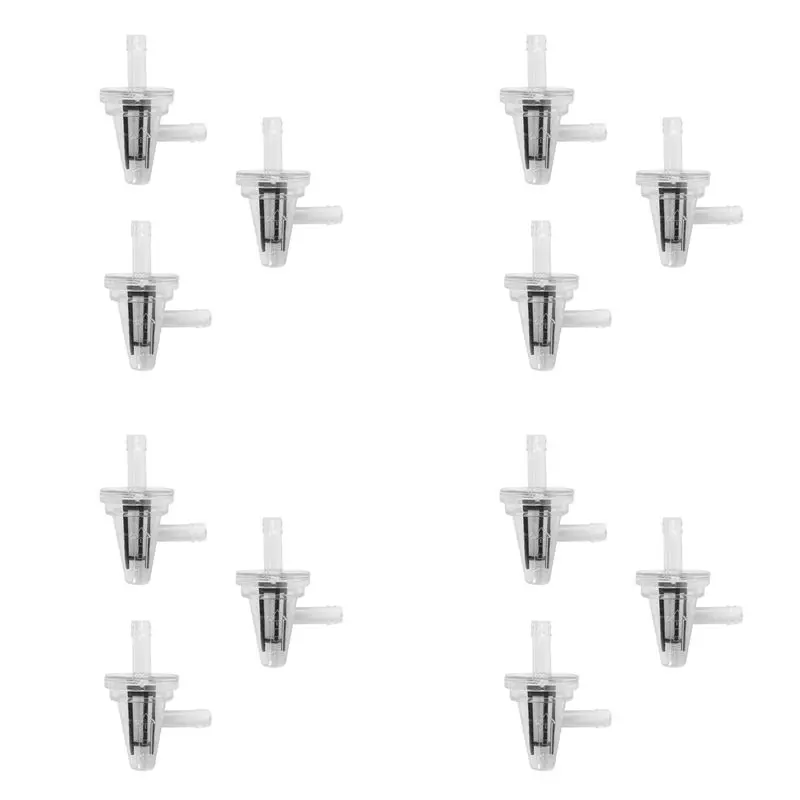 Prominent 12Pcs Universal Motorcycle Right Angle Inline Fuel Filter 1/4Inch 6Mm Hose Lines For KAWASAKI