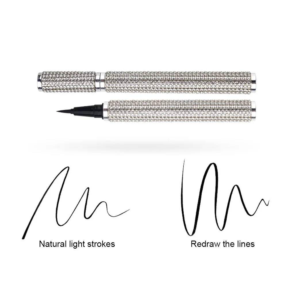 

Liquid Eyeliner Pens Waterproof Anti Sweat Smooth Fine Tip Drawing Tool Long Lasting Eye Makeup Safe Materials