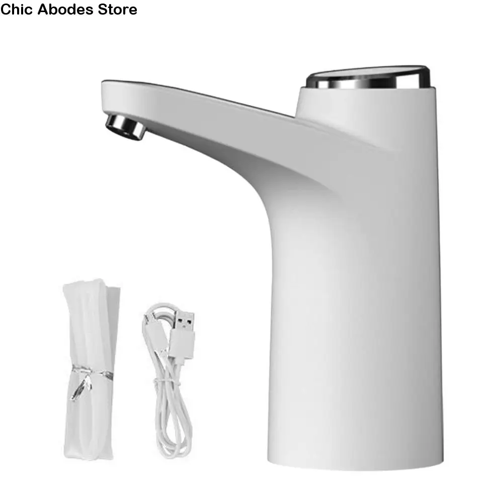 

USB Charging Electric Water Pump Quantitative with Tube Automatic Water Dispenser Low Noise Wireless