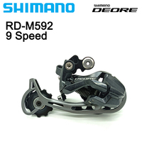 Shimano Deore RD-M592 9 Speed Rear Derailleur for Mountain Bike Dial 9 Speed RD M592 Bicycle Original Parts