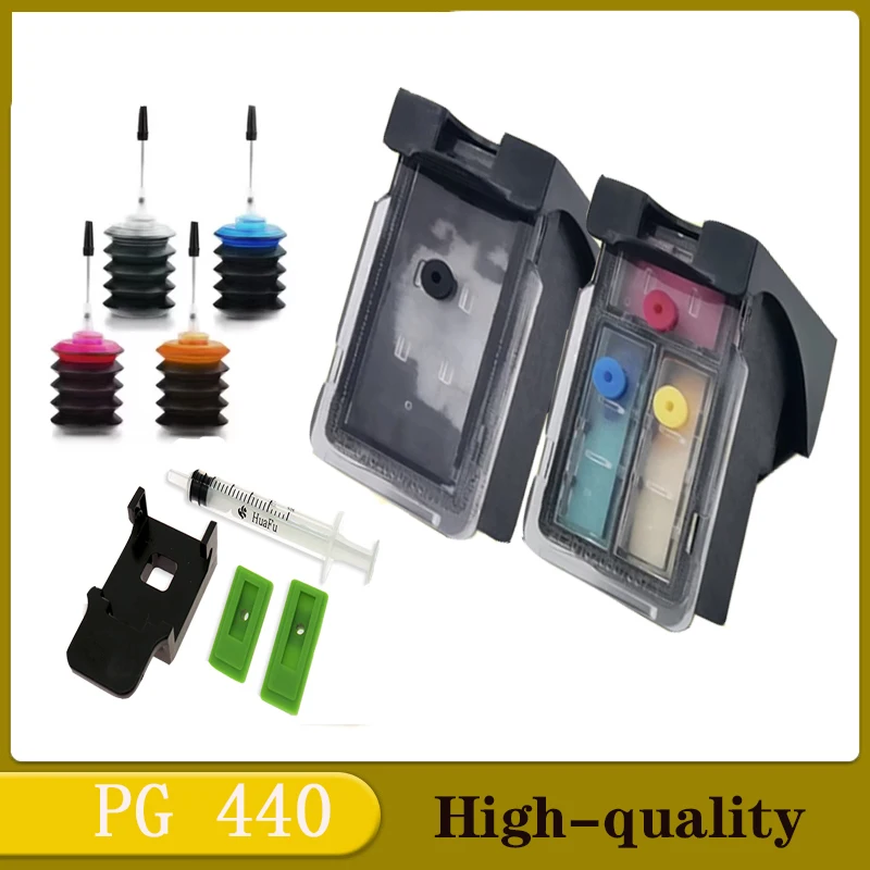 einkshop PG 440 CL 441 Refillable ink cartridge pg440 cl441 Compatible for Canon PIXMA MG 3540 4240 3640 2140 4140 3140 TS5140