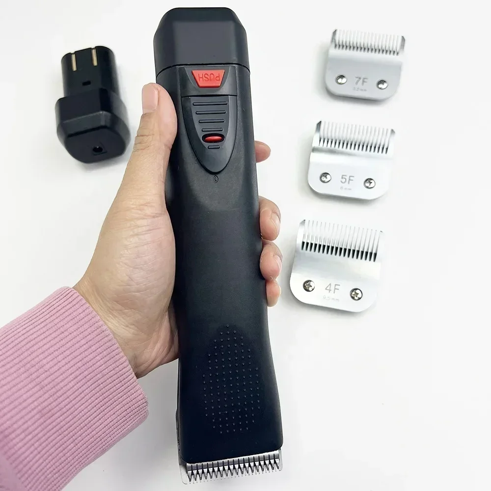 Hot Sales A5 Professional Animal Hair Clipper Wireless 2 Li-ion Batteries for Dog and Cat