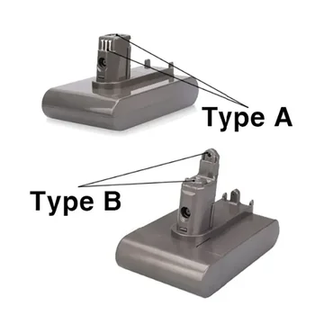 다이슨 진공 청소기 로봇 배터리, 고에너지 밀도 고용량 21.6V V6 DC62 SV03 SV09 DC58 (4.8 Ah 6.8 Ah 9.8 Ah 12.8 Ah) 