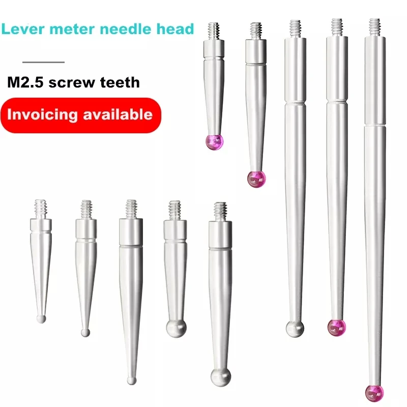 

Lever Percent Meter Stylus M1.4 Ruby Ball/Tungsten Carbide Ball Stylus Percentage/Micrometer Probe
