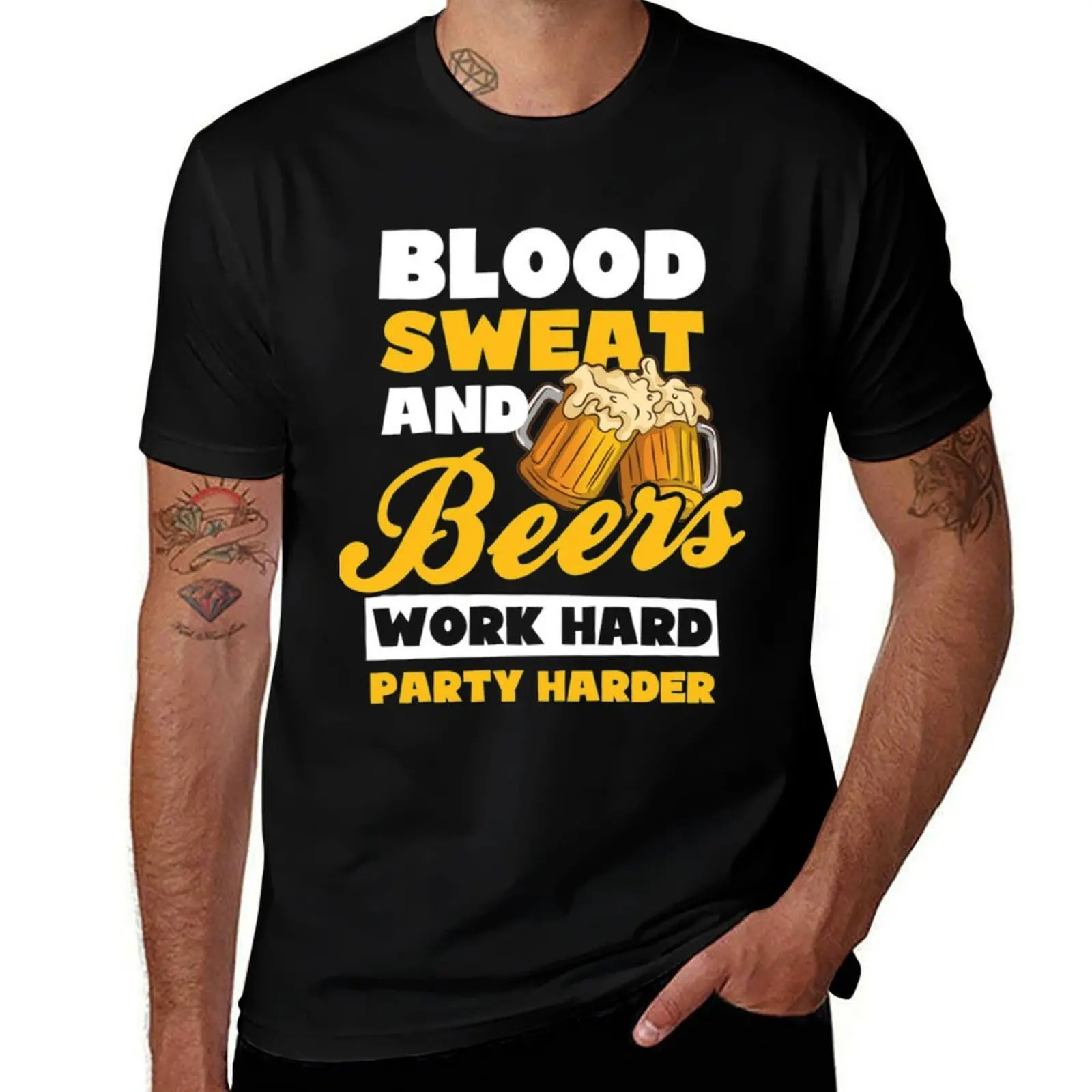 

shirt funny Lover Shirt cotton t man Beer t man Sweat t shirts Beer Beer T-Shirt casual Blood shirts And cotton