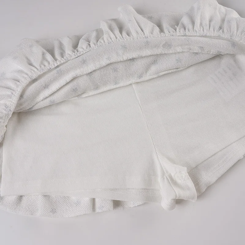 Jupe gâteau plissée multicouche imprimé étoiles, vêtements Girly Cutecore, Mini jupes taille basse, vêtements pour petite femme, P84-DZ20