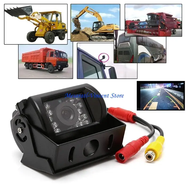 A70F 18 IR LED Car Rearview Camera Night for Vision Wide Waterproof Truck Bus