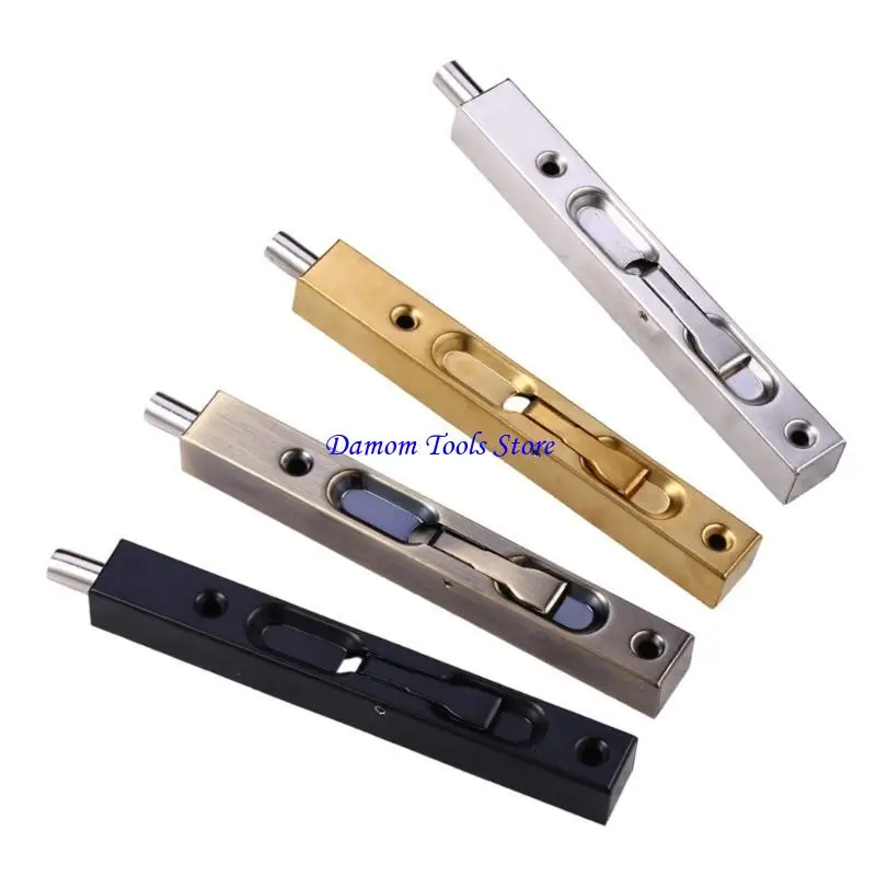 57BE BORT STROM FIRUSH FIRUSH BOLT آلية قفل أمنية قابلة للانعكاس قفل التصميم المقاوم للعبث لعواصف منزلق فرنسية الباب