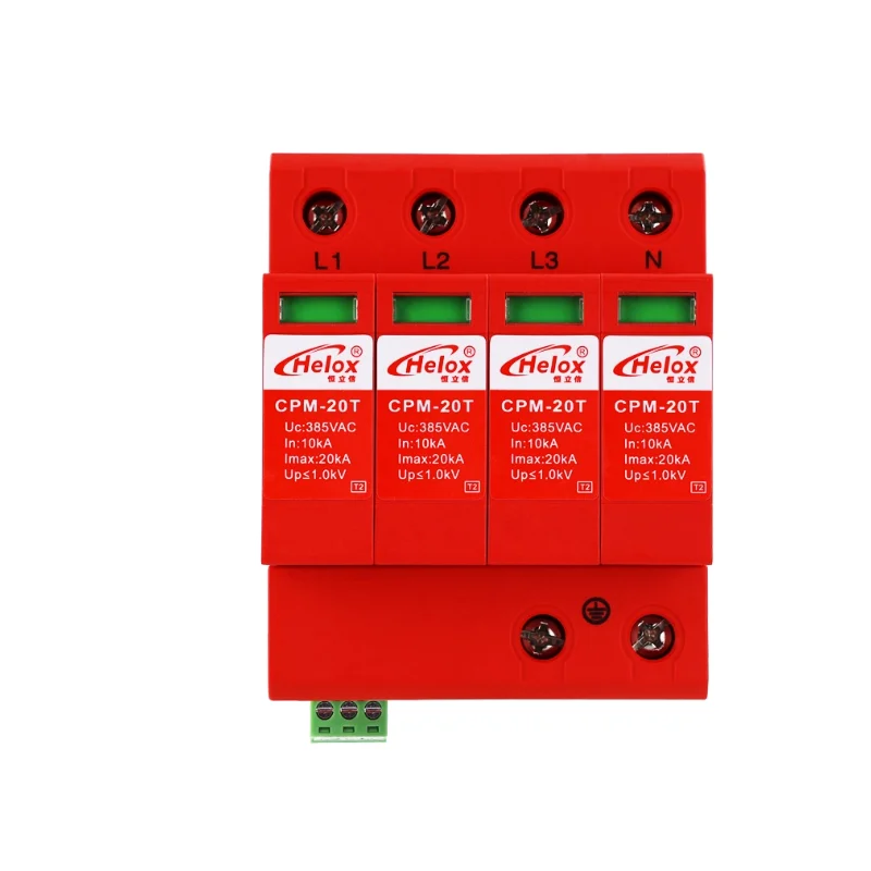 

Устройство защиты от перенапряжения мощности 380 В 20KA 40KA 65KA 80KA Устройство защиты от перенапряжения мощности Удаленный сигнальный терминал FS