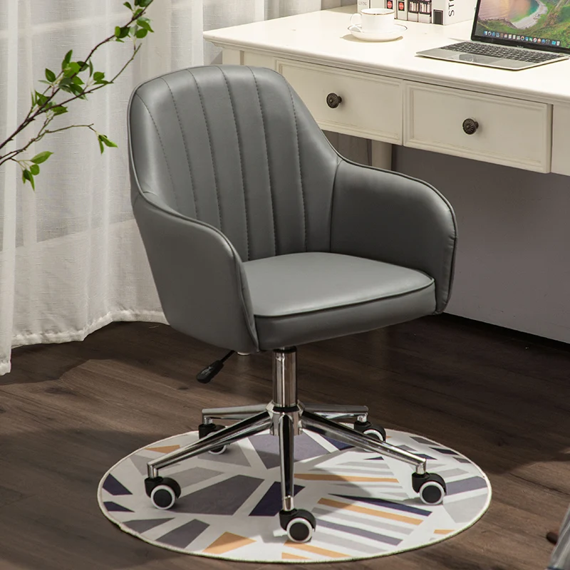 

Home Computer Chair Learning Office Swivel Bedroom Luxury Lifting Live Chair Nordic Desk Backrest Casa Prefabricada Furniture