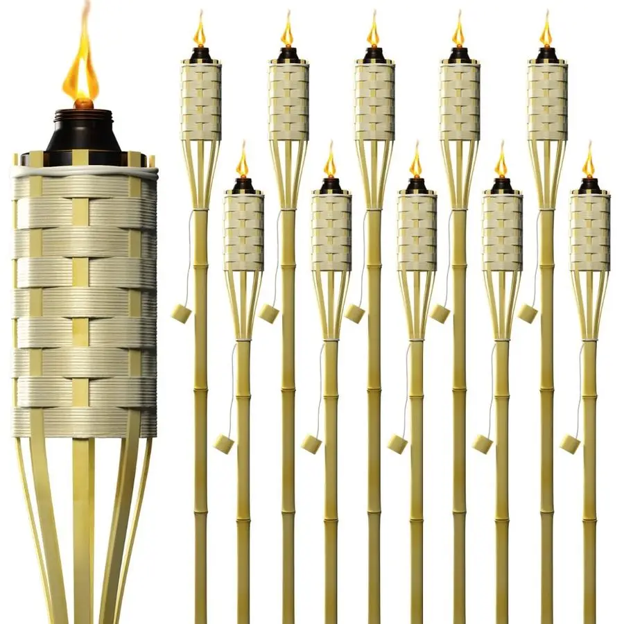Bamboo Torches For …
