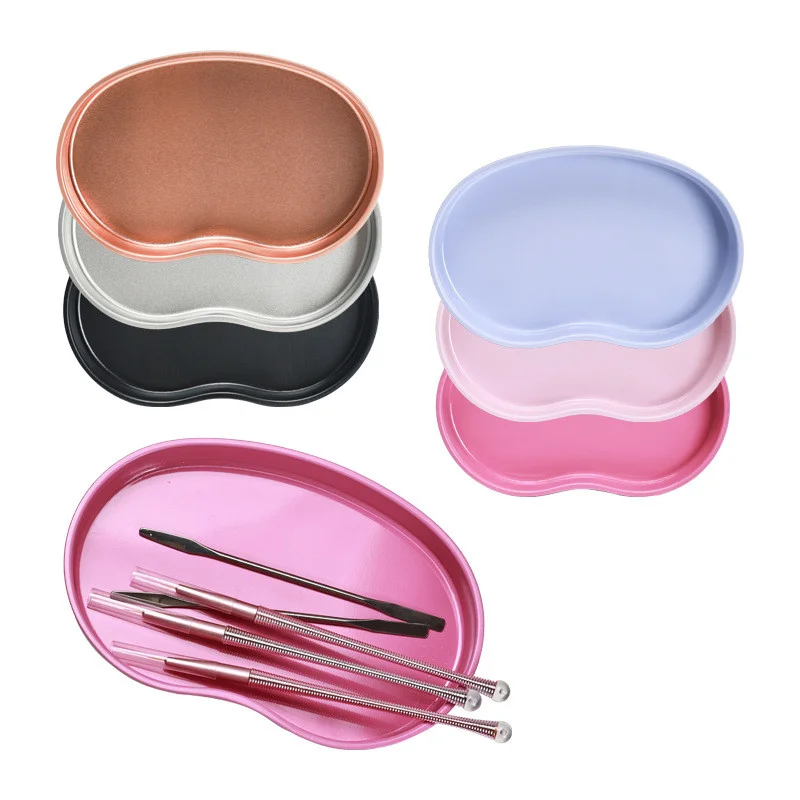 Stainless Steel Nail Brush Tool Equipment Dish Storage Tray Doctor Surgical Tweezer Nail Scissors Sterilize Waist Plate Cosmetic