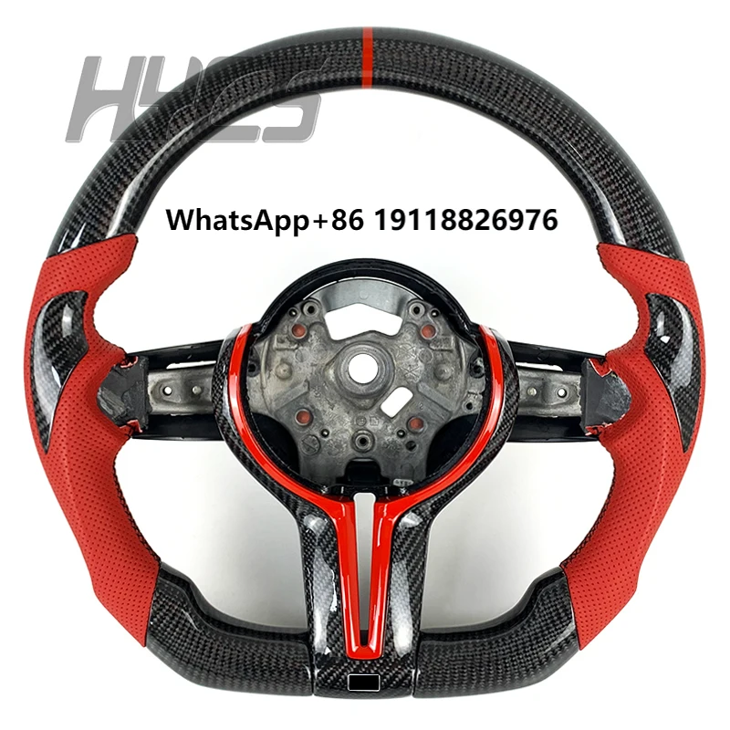 

Аксессуары для салона автомобиля Руль из углеродного волокна для F10 F20 F22 F30 F32 F10 F12 F07 F06 F80 F82 F84 F36 F40 F90 E90