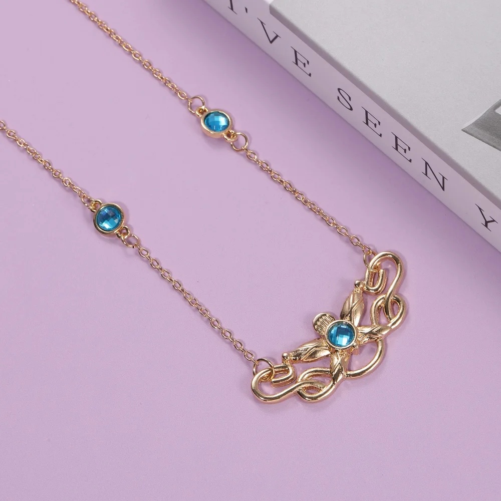 بضائع أفلام وتلفزيون أوروبية وأمريكية مشهورة بما في ذلك قلادة Elf King المجوهرات ذات الطراز الحلو والرائع #3